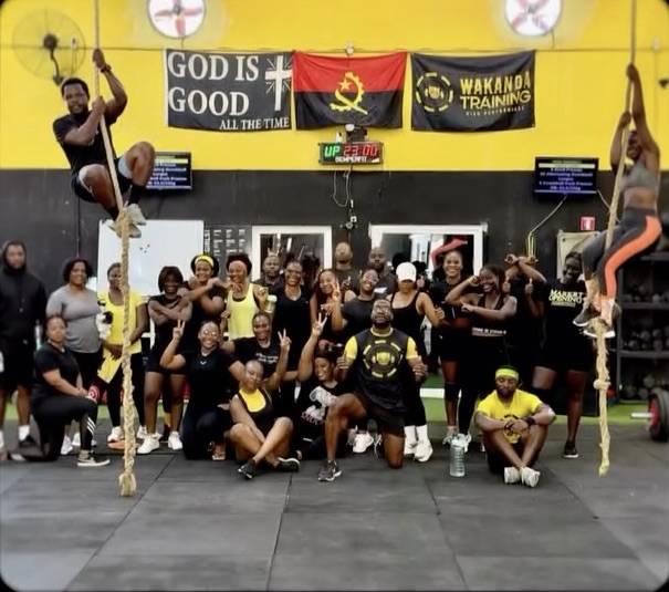 Atletas da box Wakanda