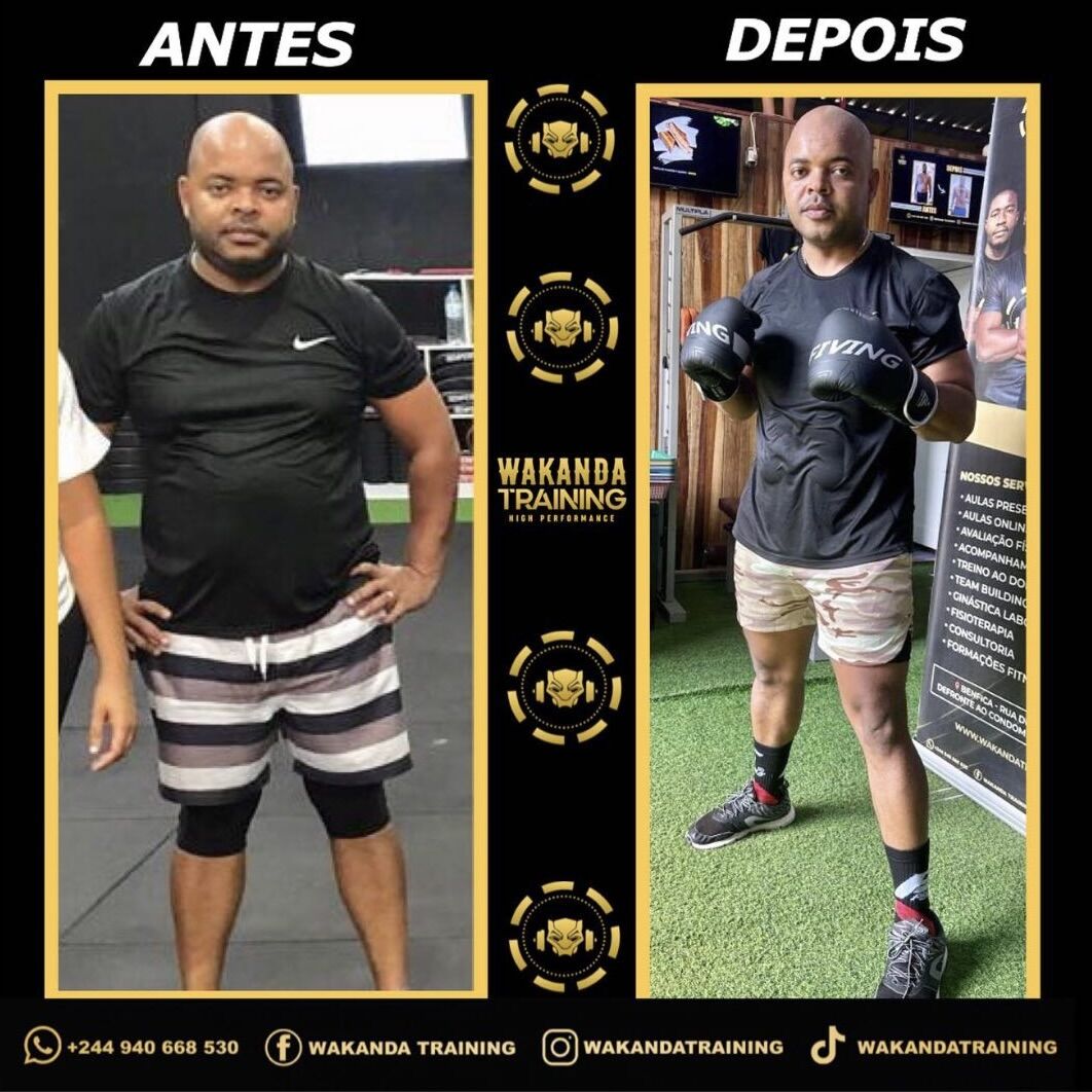 Transformação, antes e depois